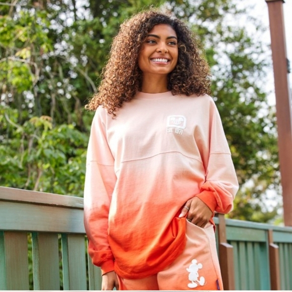 Disney World Peach Umbre Spirit Jersey Medium - Picture 1 of 11